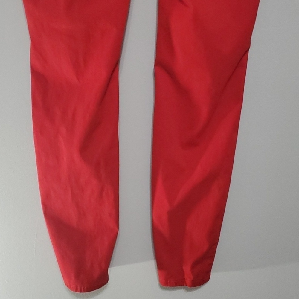 The Limited 678 Red Denim jean Legging jeans Size 4 Low Rise Skinny Vintage Y2k - Picture 9 of 15